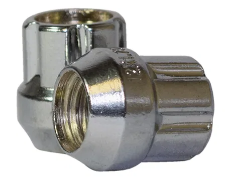 601142 – REVOLUTION Lug Nut, 1/2 Inch x 20 Thread Size 60 Degree Conical Acorn 0.84 Inch Overall Length Requires 6 Sp...